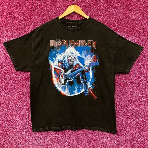 Iron Maiden Fear of the Dark Live Heavy Metal Band Tee large - Picture 1 of 4